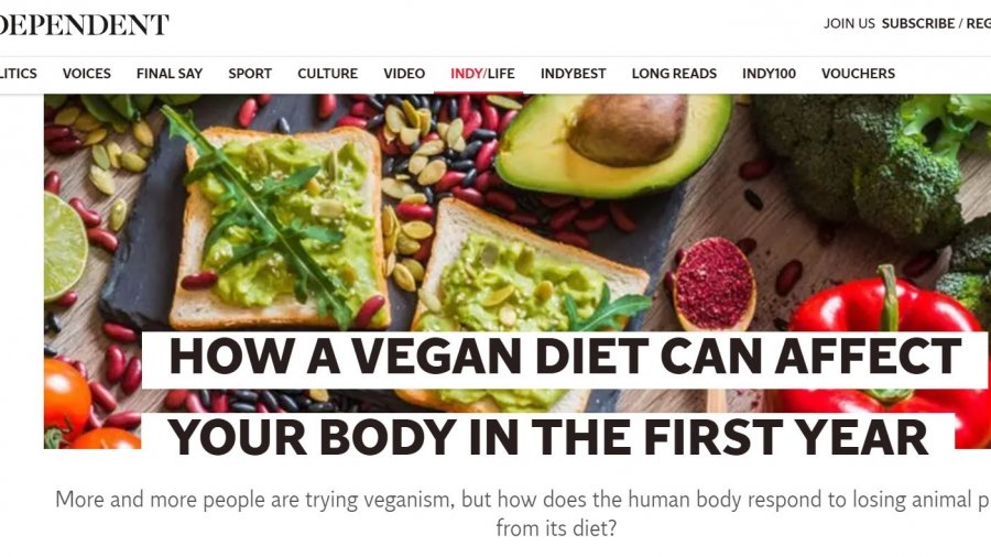 HOW A VEGAN DIET CAN AFFECT YOUR BODY IN THE FIRST YEAR